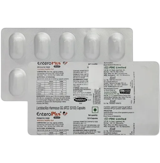 entero plus capsule 10's